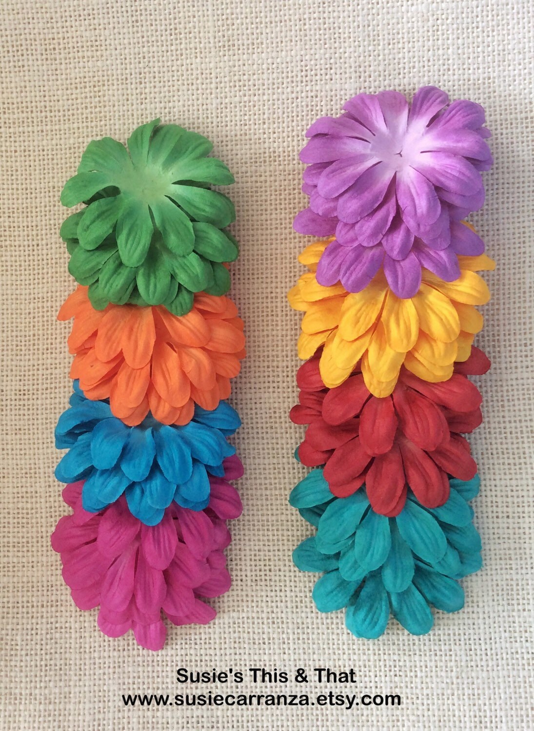 Recollections™ Floral Embellishments Dimensional Paper Flowers. Set of