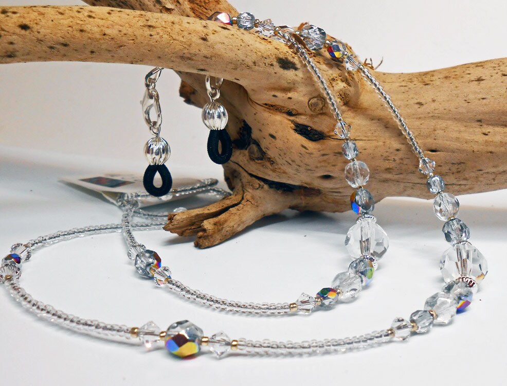 Womens Clear Eyeglass Chain Eyeglass Chain Eyeglass Holders