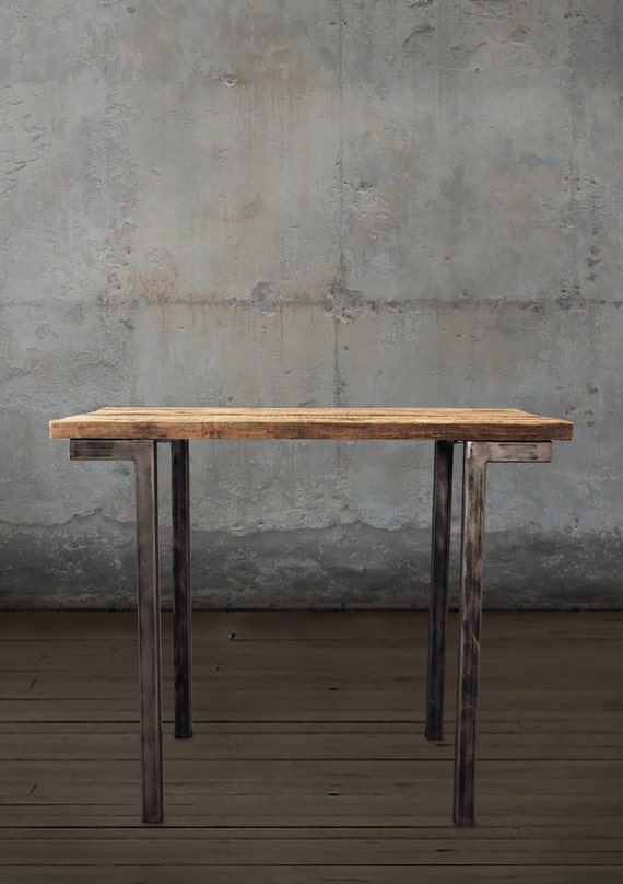 Reclaimed Wood Bar Table by AtlasWoodCo on Etsy