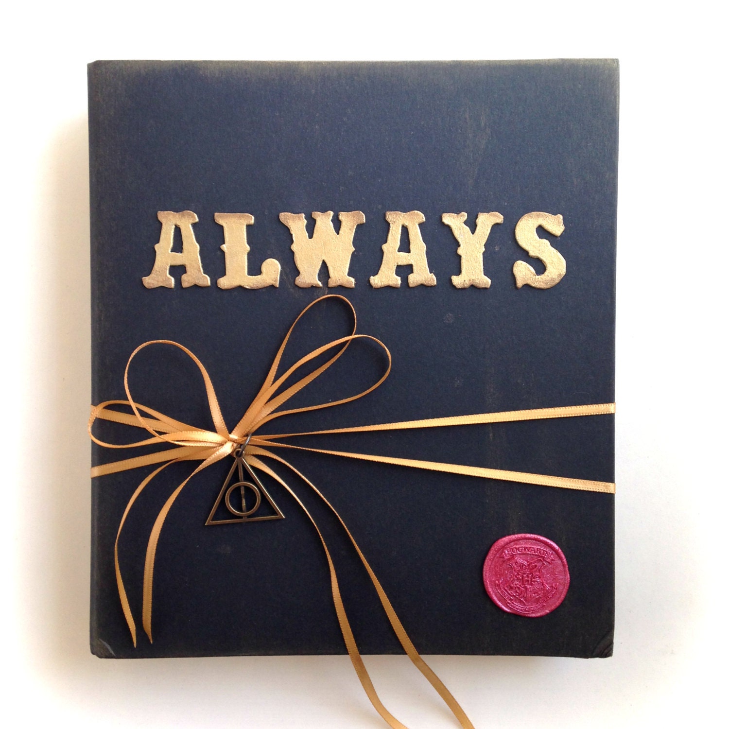 Harry Potter wedding guest book guestbook sign in book photo