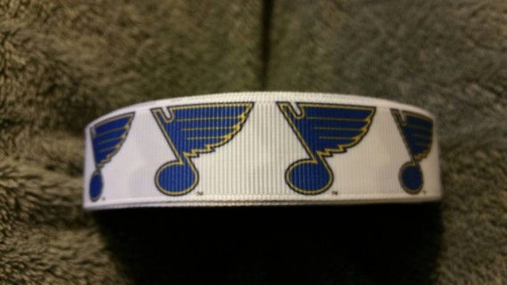 St Louis Blues Ribbon. Blues ribbon. Hockey ribbon. Blues