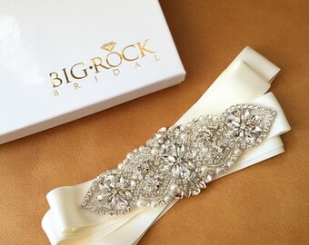 Pearl Wedding Sash - Wedding Sash - Dress Sash - HAWAII - BEST SELLER