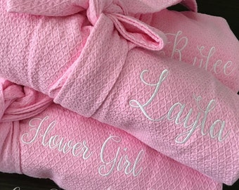 Flower Girl Gift, Flower Girl, Flower Girl Robe, Gifts for Flower Girl, Gifts for Bridesmaids, Flower Girl Gift Ideas, Ring Bearer Gift