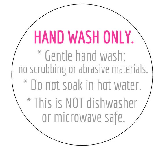 Hand Wash Only Tags Printable Printable Word Searches