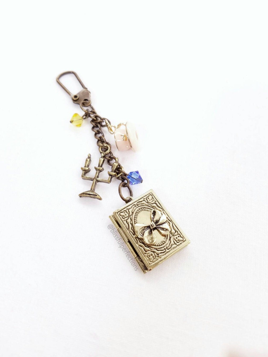 Beauty and the Beast Keychain Belle Keychain Disney Princess