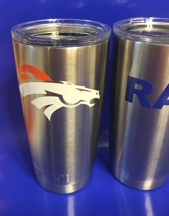 Denver Broncos Inspired DECAL for Yeti Tumbler with or