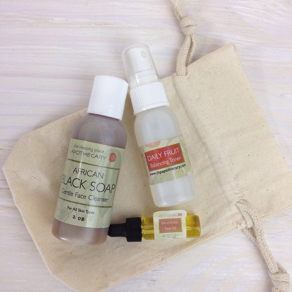 Travel Sized Products BALANCING FACE Kit Mini Skin Care