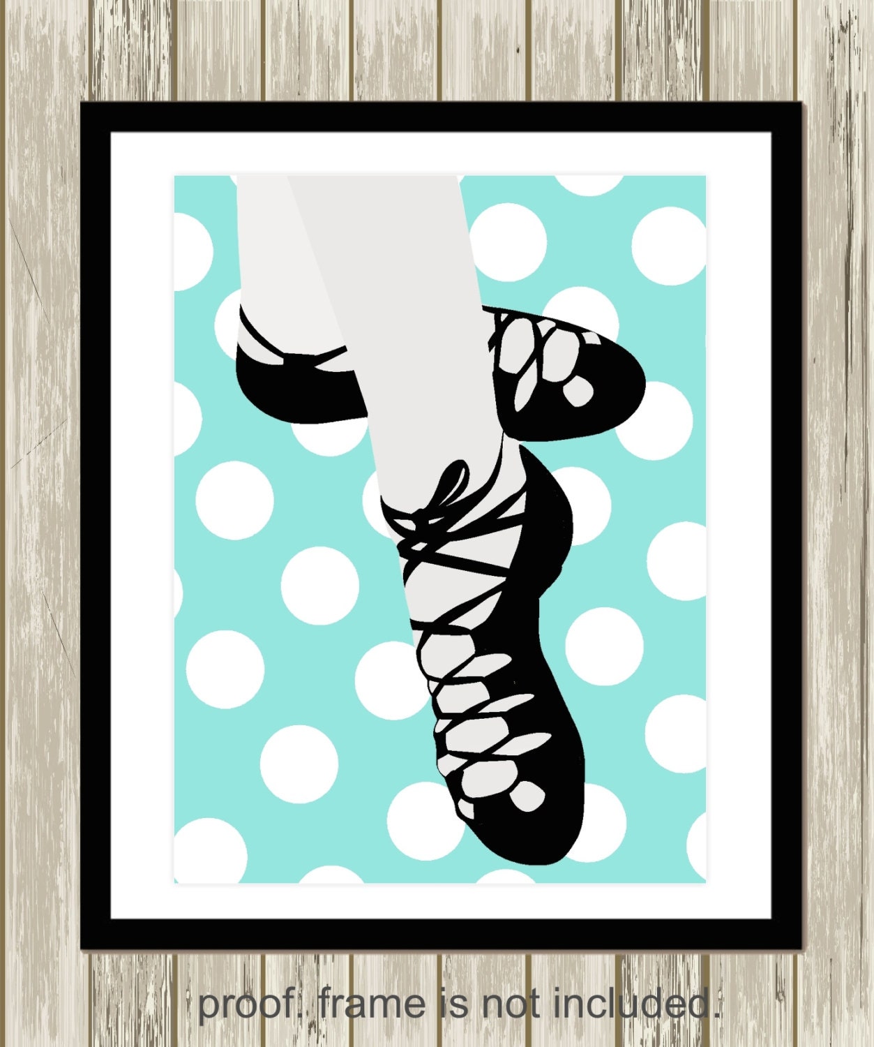 Irish dance wall art Irish room decor Irish by PicabooArtStudio