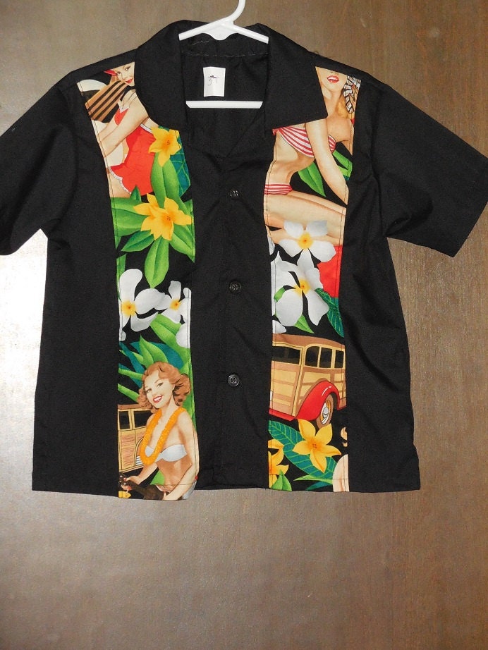 Boys' Hawaiian/Bowling Style Shirt
