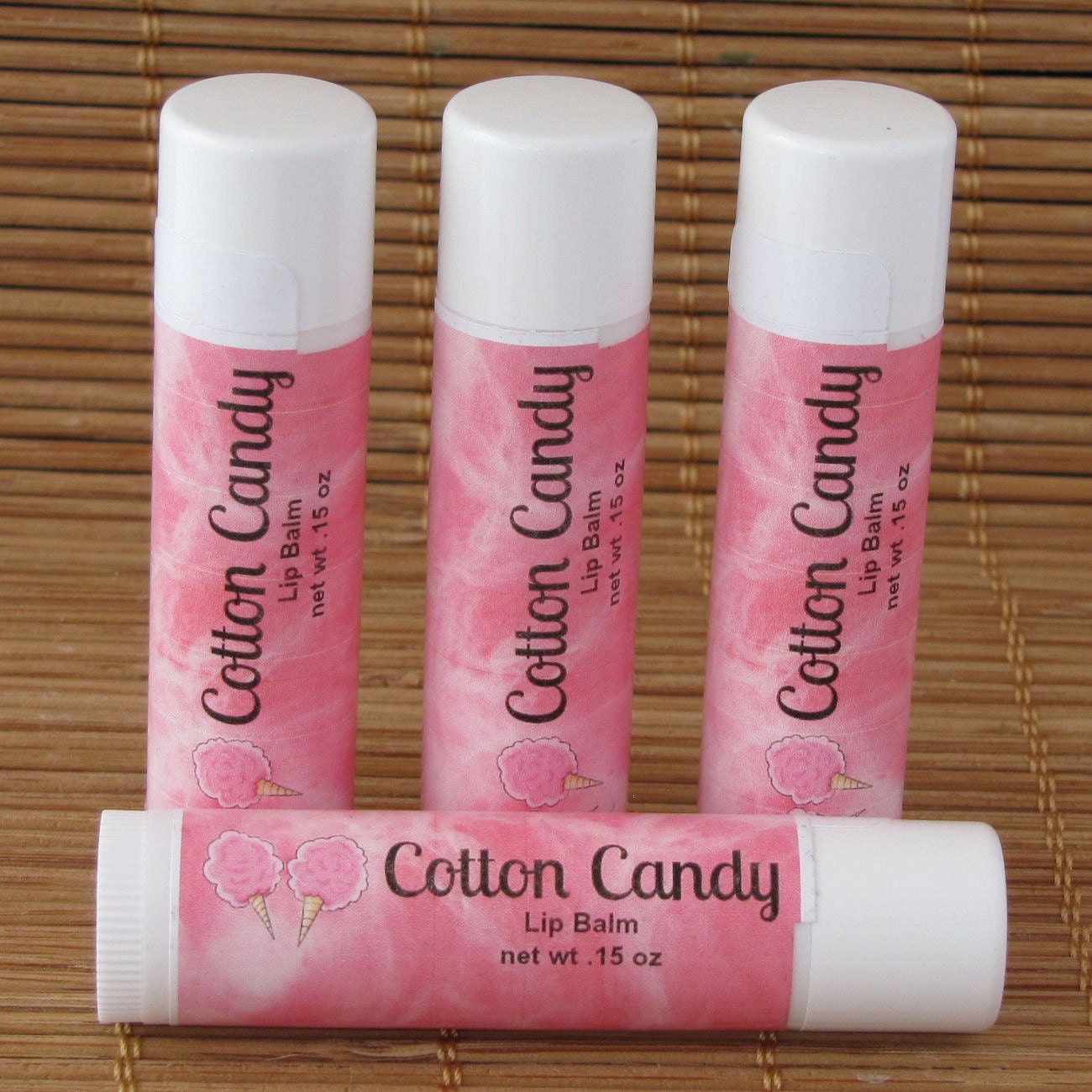 Cotton Candy Lip Balm Handmade All Natural Lip Balm