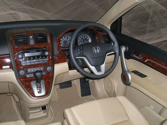 2007 Honda right hand drive dash wood trim kit