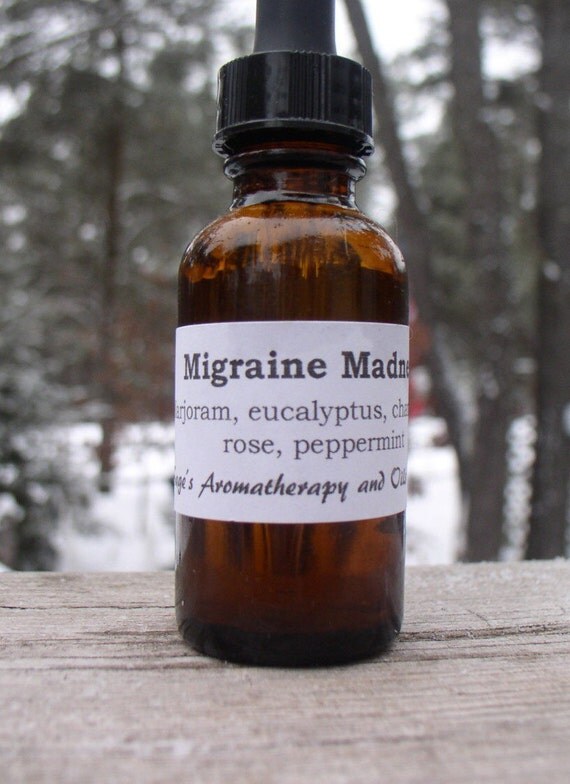 Migraine Madness/Natural headache relief oil essential oils