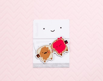 Peanut Butter and Jelly Fridge Magnet