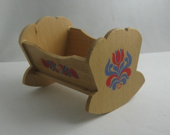 etsy doll cradle