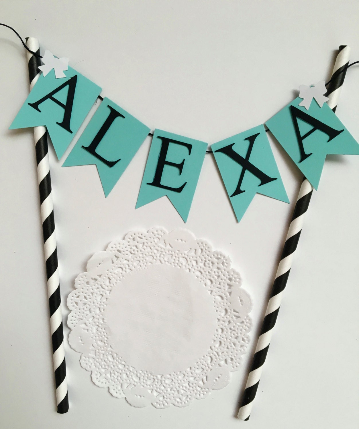 Breakfast at Tiffany's Cake Topper Bridal Shower Cake