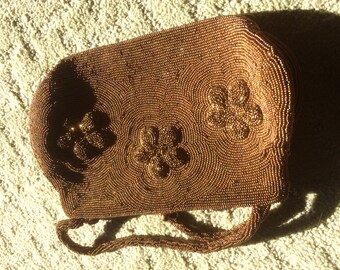 ART DECO BEADED Vintage Handbag in Extremely Fine Condition, Made in Belgium