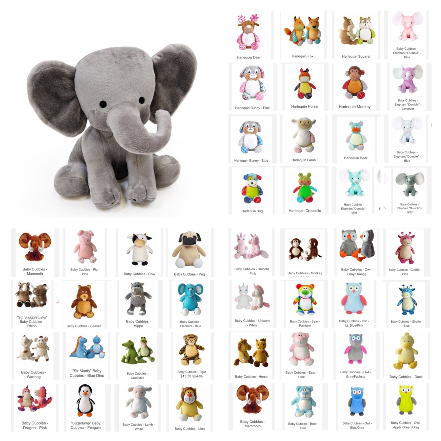 personalized stuffed animals