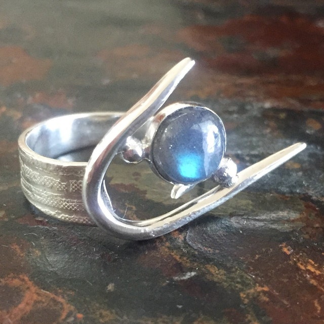 Organic Hand-crafted Silver Jewelry as Unique as by DuelingAnvils