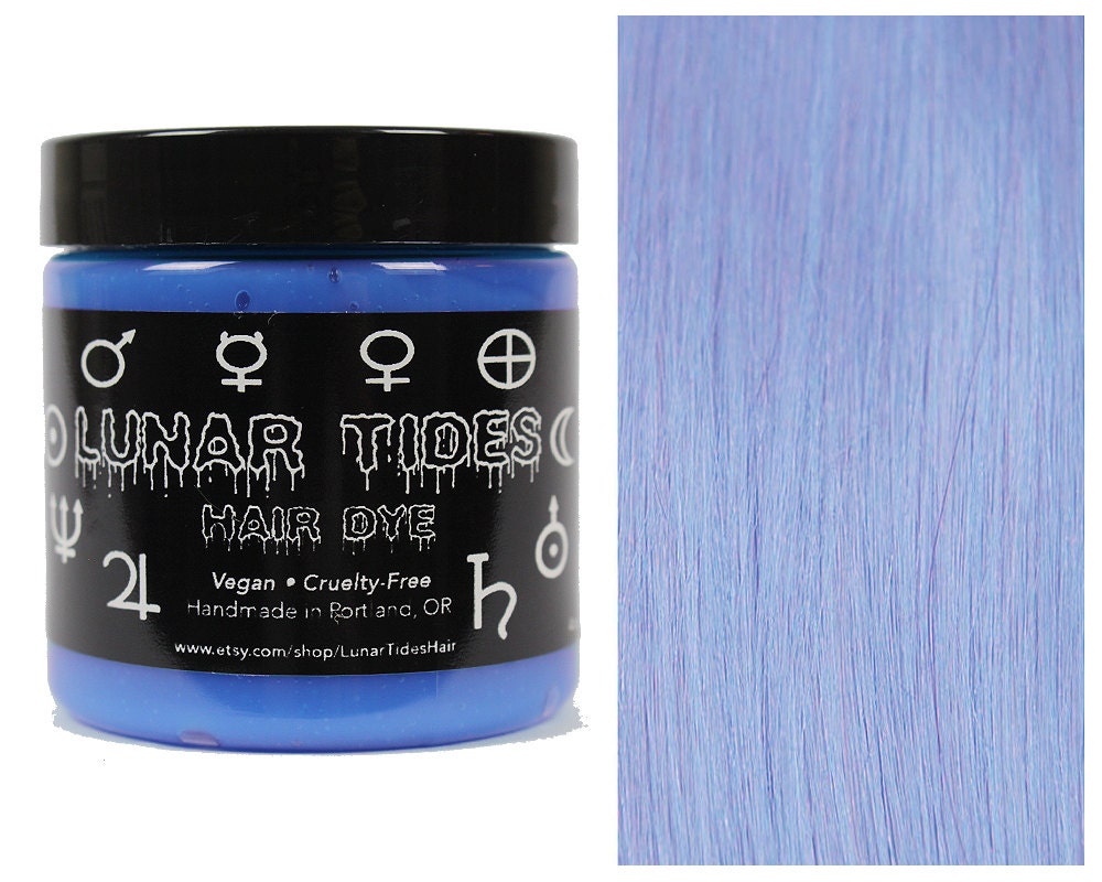 Pastel blue hair dye by lunartideshair on etsy Pastel Blue Hair Dye by LunarTidesHair on Etsy