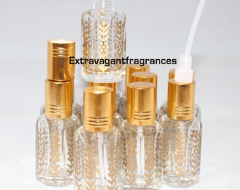 1 dozen 12ml empty perfume oil/essential oil bottles dipstick
