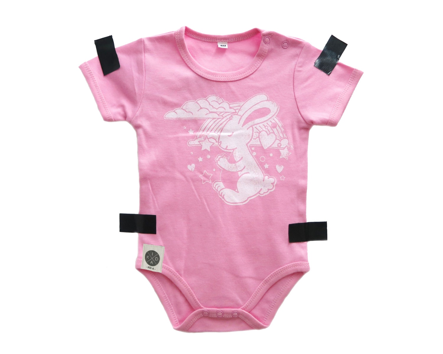 SALE Baby Girl Onesies Cute Pink Baby Bodysuit with a