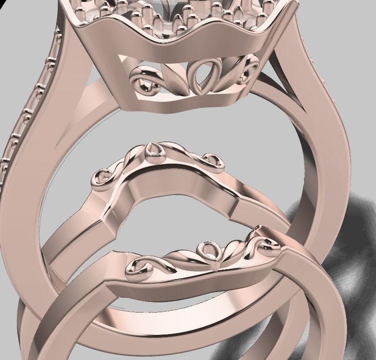 Custom Ring Design CAD Design Custom Designed Rings by BridalRings