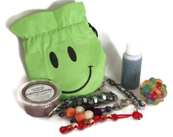 Calm Down Kit - Calming Kit - Fidget Kit - Anxiety Kit - Stress Relief - Fidget Toys - Sensory Fidget - Fidget Set - Calming Sensory Toys