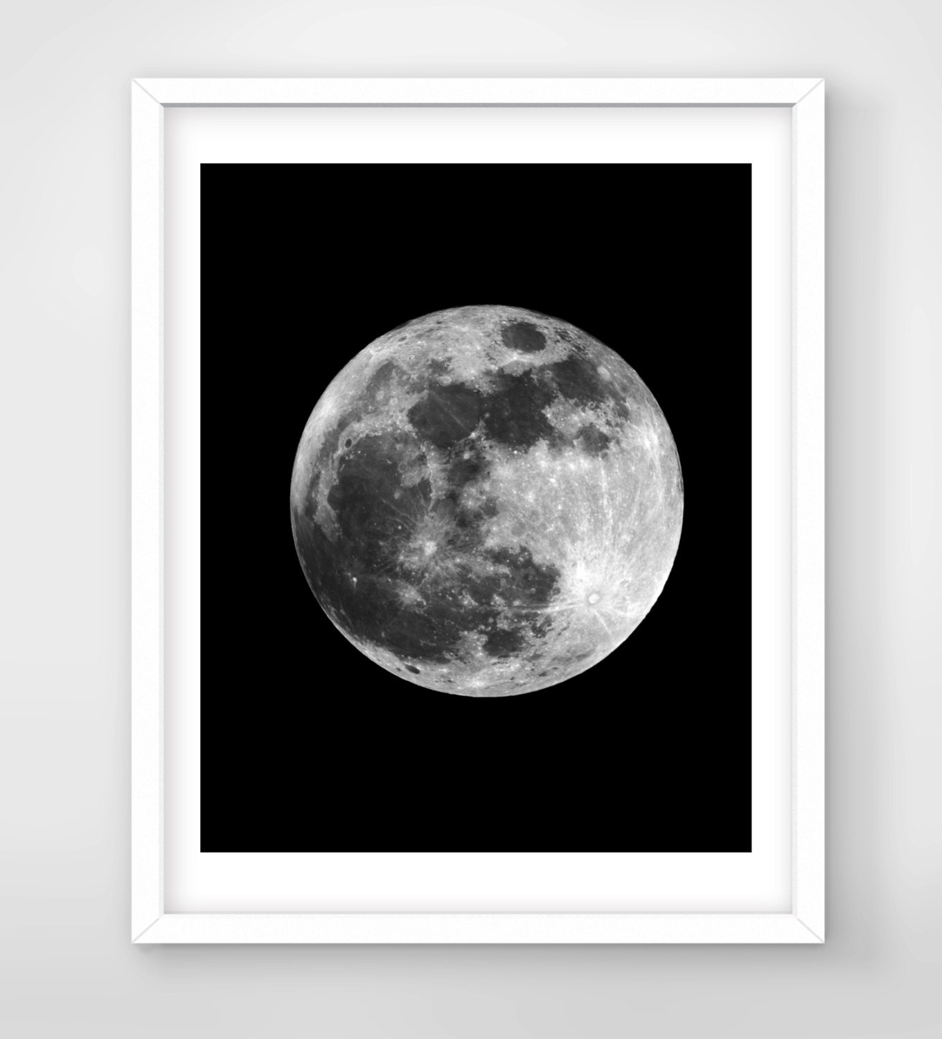 30% OFF SALE Moon Phases Art Digital Art by FreezleDigitalArt