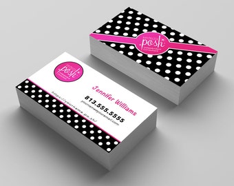 Perfectly Posh Business Card, Perfectly Posh Marketing Materials, Perfectly Posh Consultant Cards, Perfectly Posh Consultant Tools