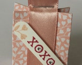 Hugs and Kisses Mini Gift Bag - XOXO