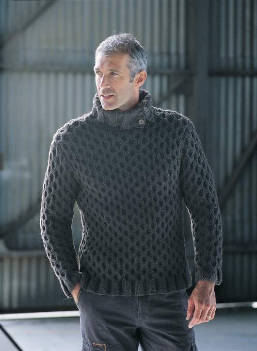 MADE TO ORDER turtleneck Sweater aran men hand knitted sweater