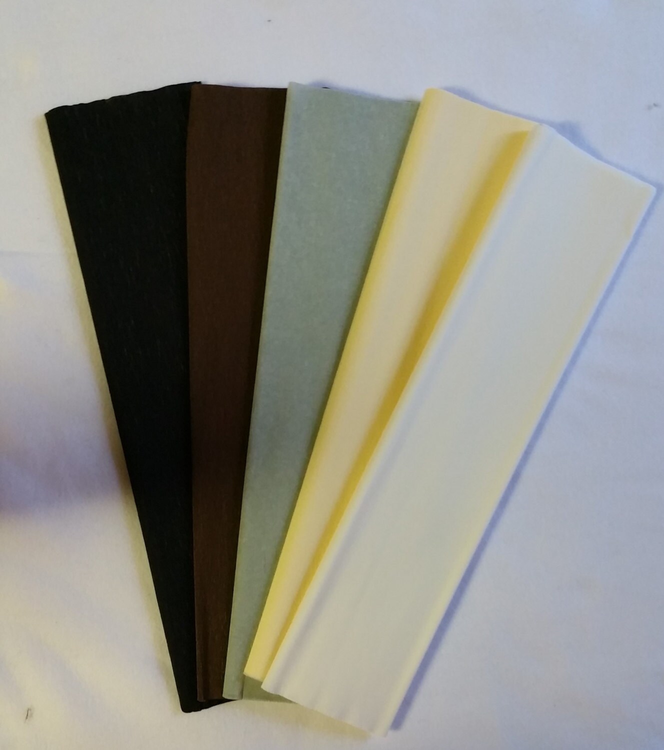 BROWN Crepe Paper Dennison Crepe Paper Flower Making Paper