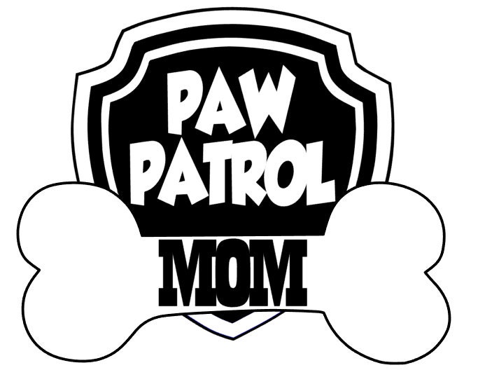 Free Free Paw Patrol Svg Black And White 864 SVG PNG EPS DXF File