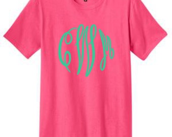 Monogrammed Printed Shirt & Trousers 2Pcs