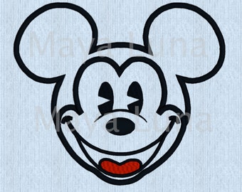 Mickey Mouse Applique Design