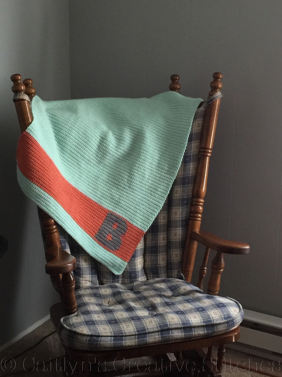 Preppy Personalized Blanket Personalized Blanket Baby