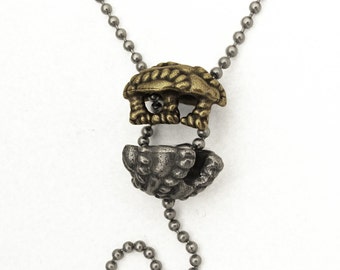 Ribosome Necklace - Microbiology Jewelry, Cell Biology Pendant, Protein Synthesis, Cytology, Science Jewelry