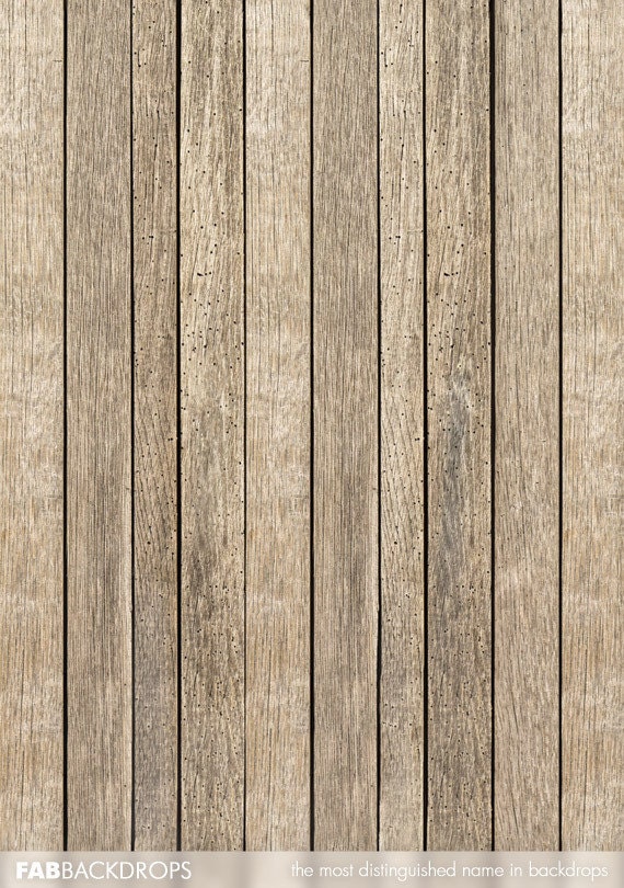 3x4 Sun Bleached Maple Wood Plank Backdrop brown
