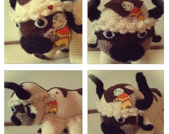 Amigurumi Appa the Sky Bison - Avatar the Last Airbender