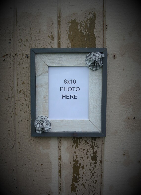 Rustic Picture Frames 8x10 Photo Frame Farmhouse decor white