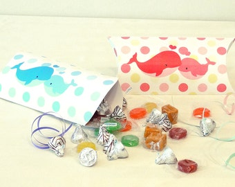 10 Baby shower whale party favors, Whale baby shower decorations, Baby whale baby shower favor boxes, Whale wedding favor boxes, Whale favor