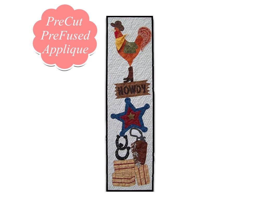 HOWDY PreCut and PreFused Applique Quilt Kit