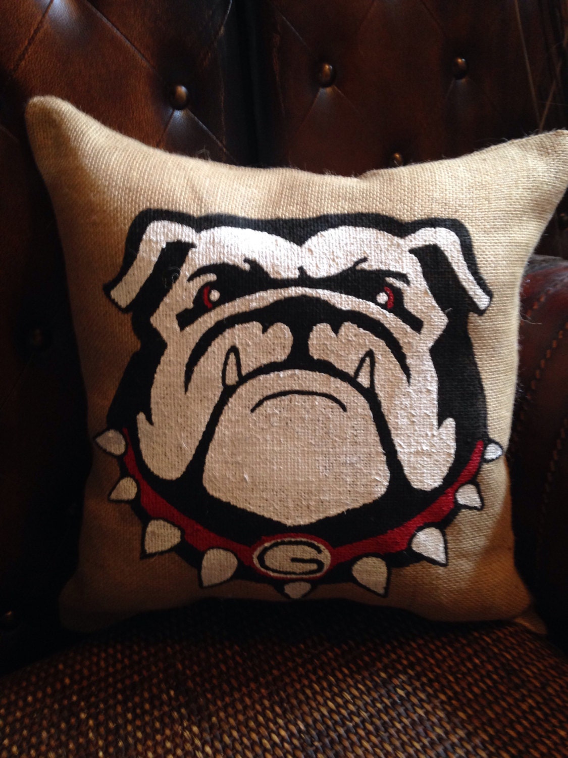 georgia bulldog pillow pet