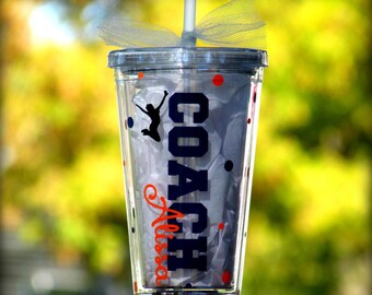 Coach, Coach gift, Cheer Coach, Gifts for coaches, gifts for cheer coaches, cheerleader gift, cheerleader cup, cheer coach cup