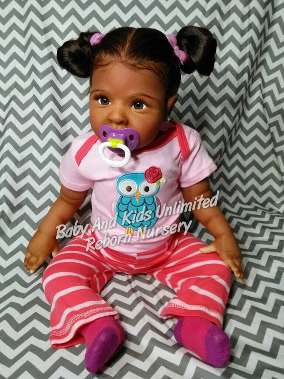 AA reborn babyAfrican American Biracial by 