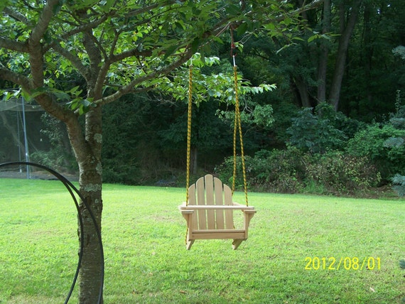 Childs Adirondack Chair Swing Cypress by MacKavCustomDesign