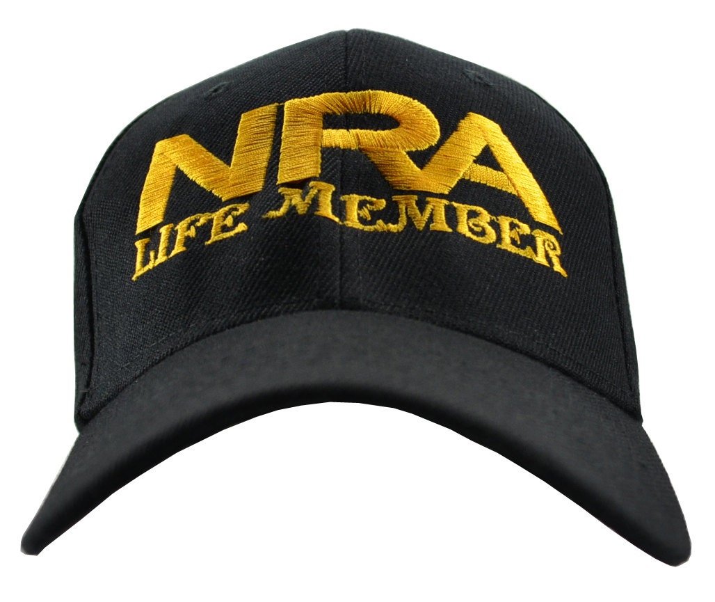 NRA Life Member black hat