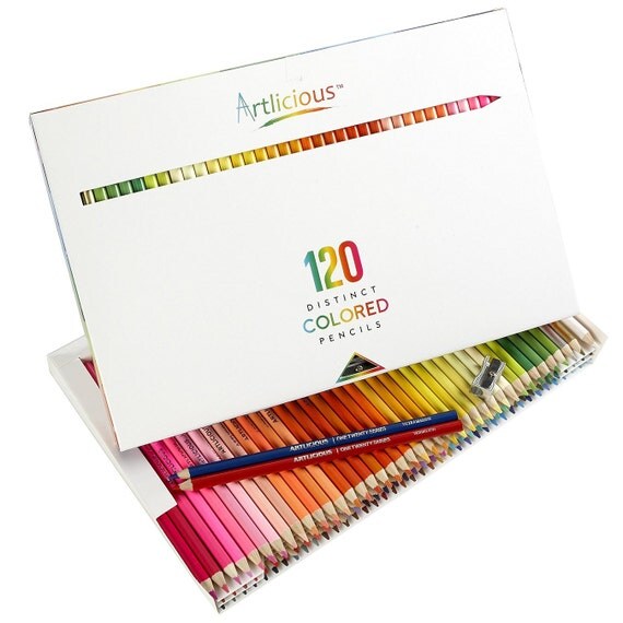 120 Colored Coloring Pencils Adult Coloring Books Drawing
