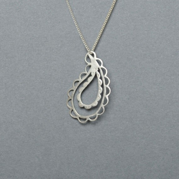 Jasmine Necklace by LeilaSwiftJewellery on Etsy