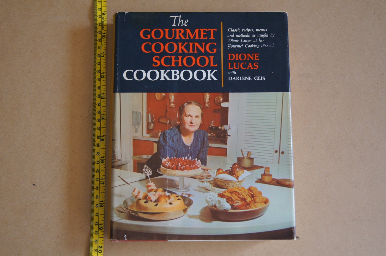 Vintage 1964 The Gourmet Cooking School Cookbook Classic